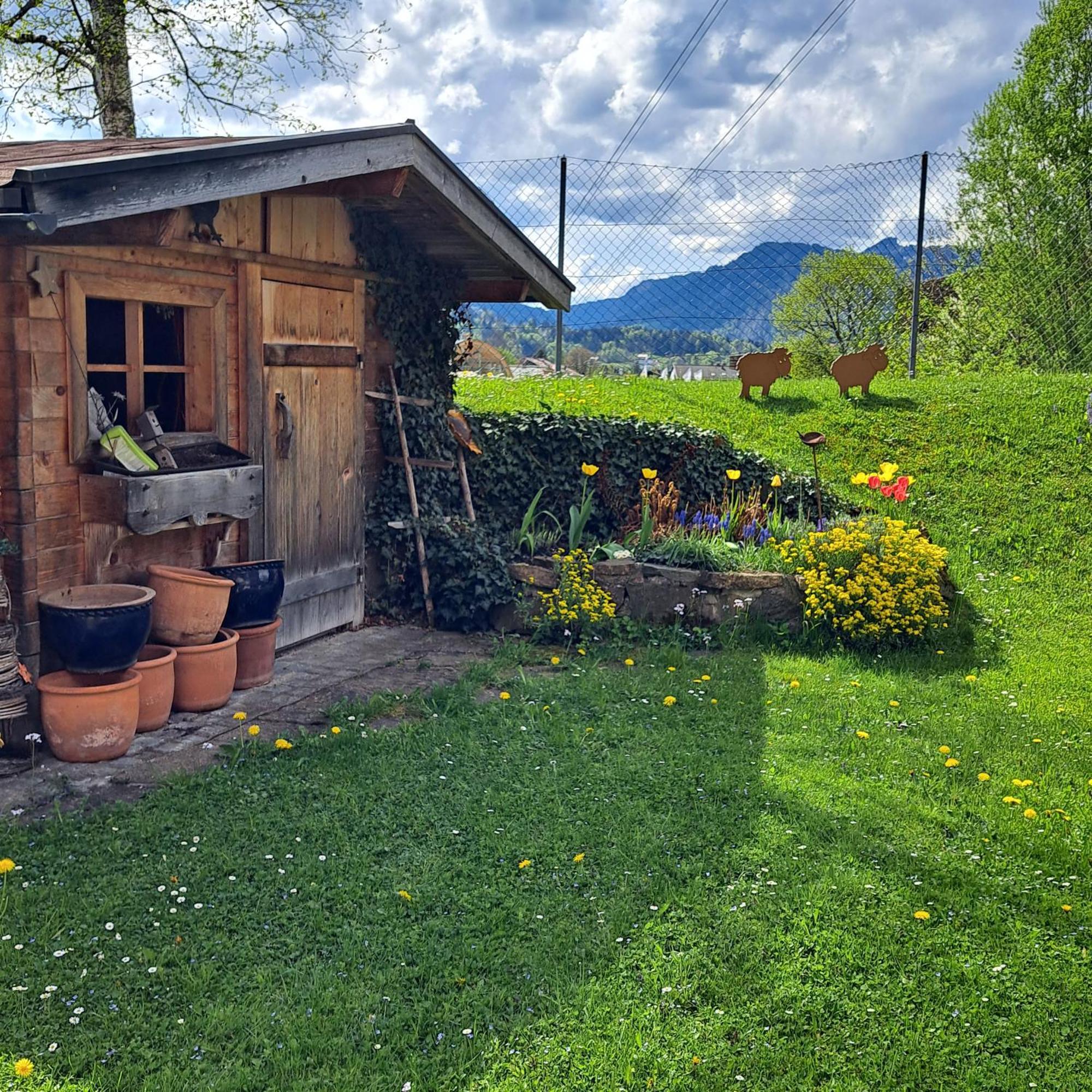 Faltenbach Ferienwohnungen In Oberstdorf Exterior foto
